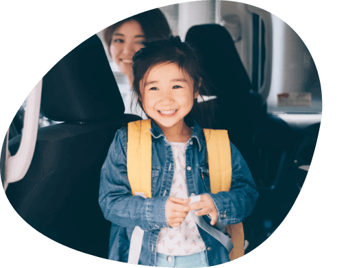 学校までお迎え